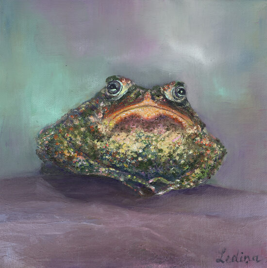 Varde, Eļļas Glezna uz Audekla, 25 x 25 cm