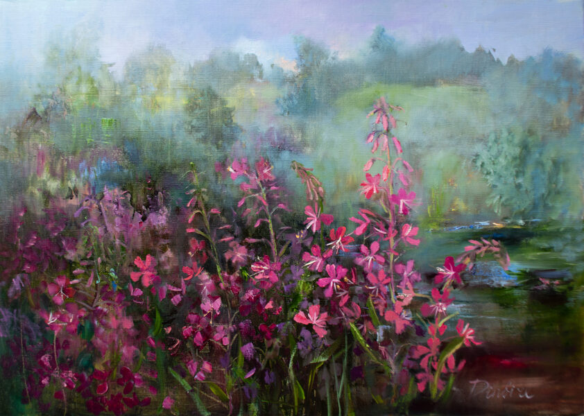 Morning, Oil Painting on Canvas, 50 x 70 cm