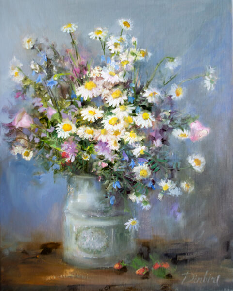 Wild Flowers, Oil Painting on Canvas, 40 x 30 cm