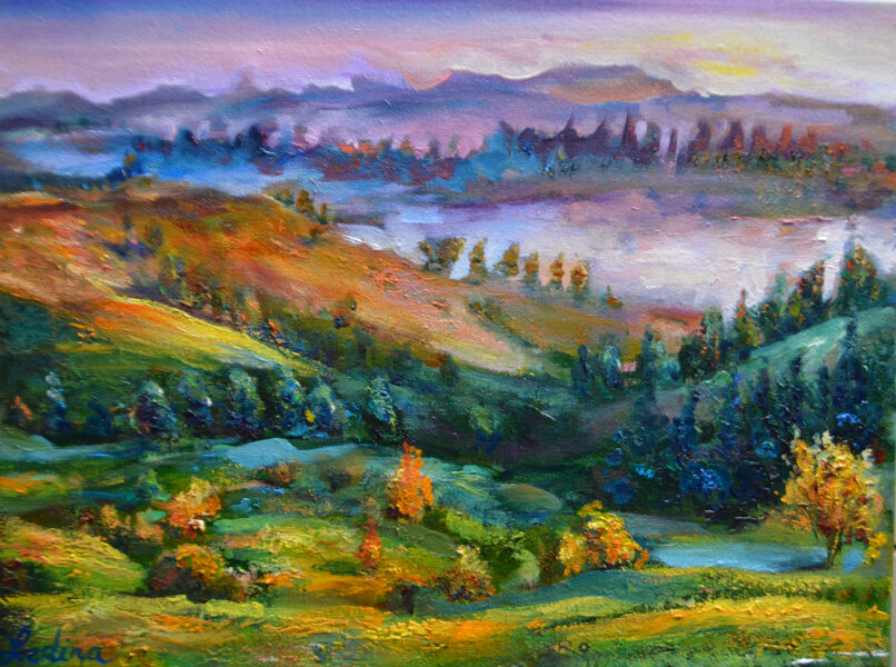 (SOLD) Beautiful Nature, Oil Painting on Canvas, 30 x 40 cm