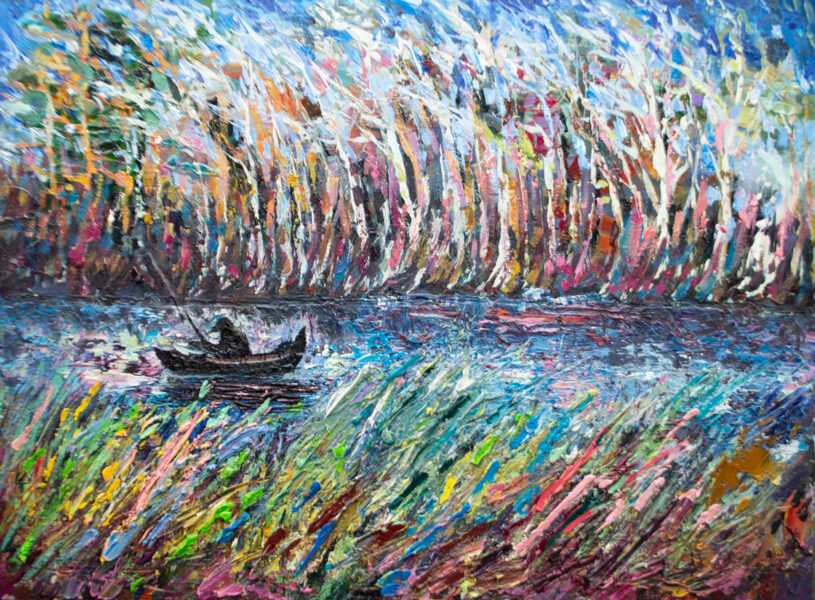 Two Sides of the Same, Oil Painting on Canvas, 60 x 80 cm