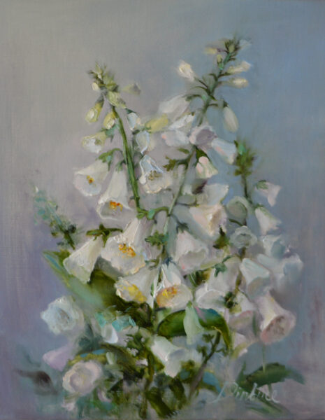 (SOLD) Wild Flowers, Oil Painting on Canvas, 50 x 40 cm